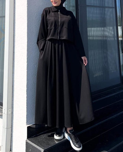 Winter maxi with coati