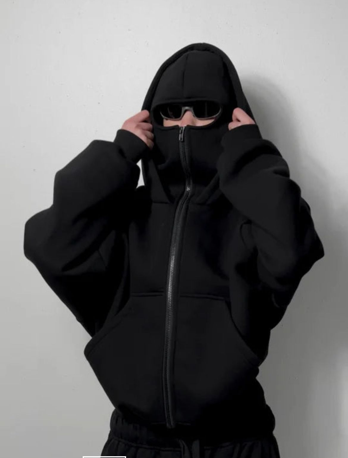 Anti social aura hoddie